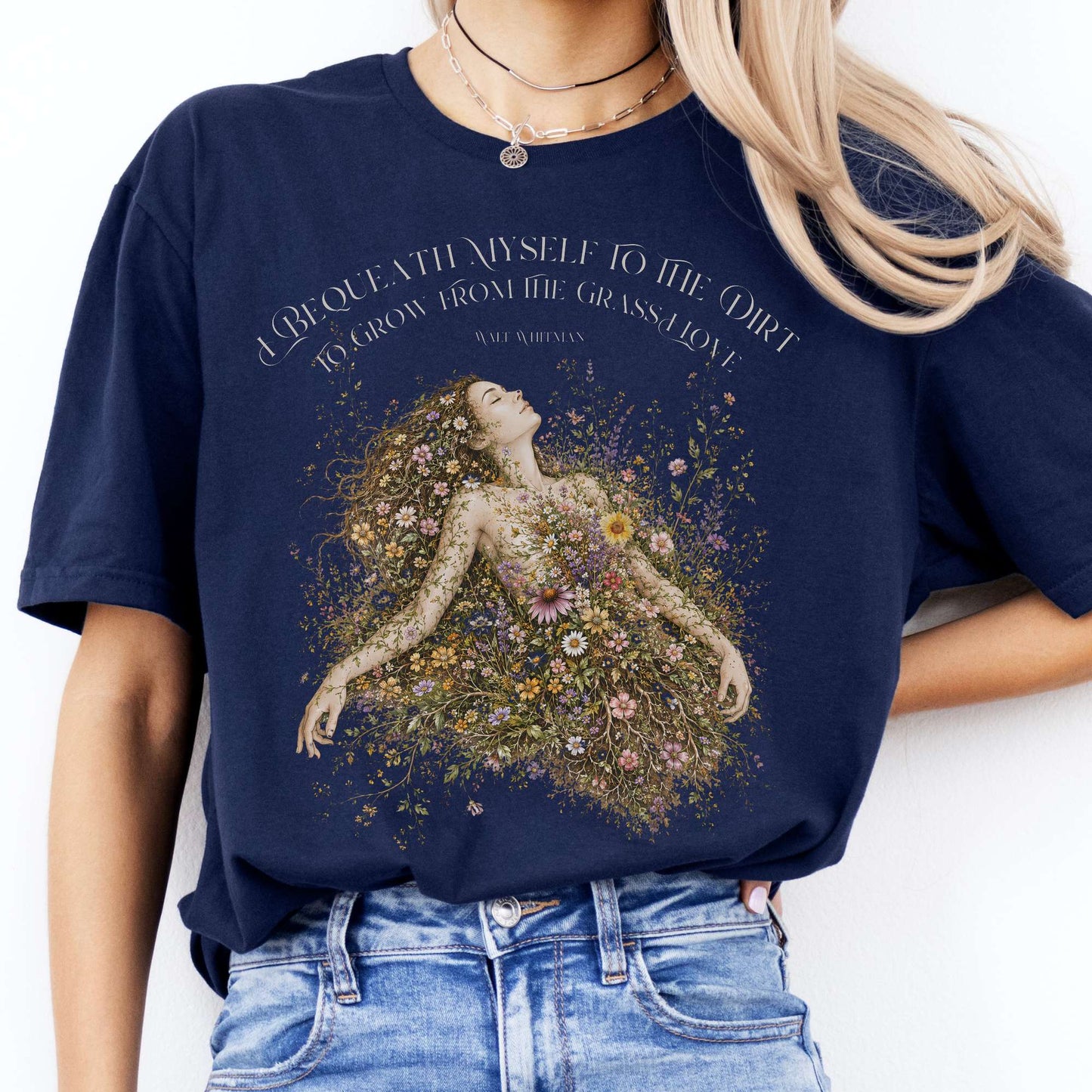 I Bequeath Myself to the Dirt Walt Whitman T-Shirt