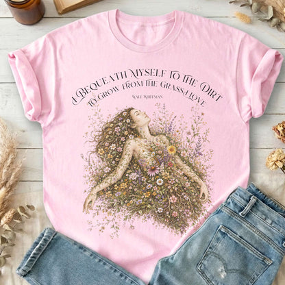 I Bequeath Myself to the Dirt Walt Whitman T-Shirt
