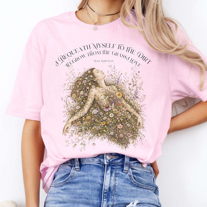 I Bequeath Myself to the Dirt Walt Whitman T-Shirt
