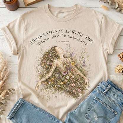 I Bequeath Myself to the Dirt Walt Whitman T-Shirt