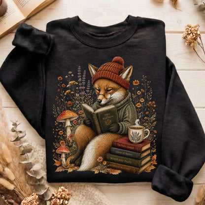 The Woodland Reader Fox Sweatshirt