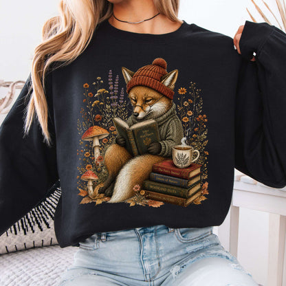 The Woodland Reader Fox Sweatshirt