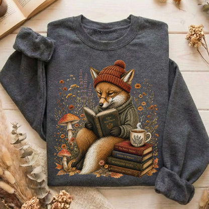 The Woodland Reader Fox Sweatshirt