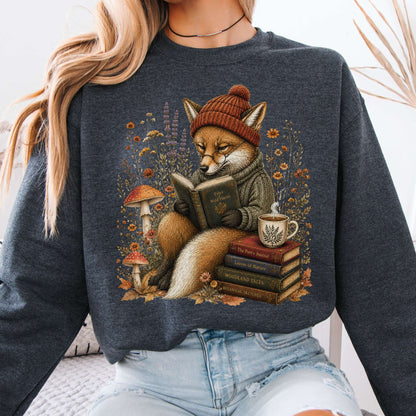 The Woodland Reader Fox Sweatshirt