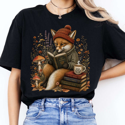 The Woodland Reader Fox T-Shirt