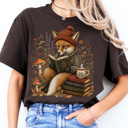 The Woodland Reader Fox T-Shirt