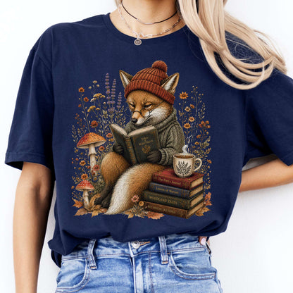 The Woodland Reader Fox T-Shirt