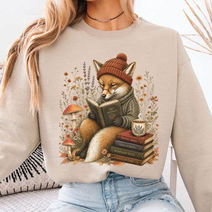 The Woodland Reader Fox Sweatshirt
