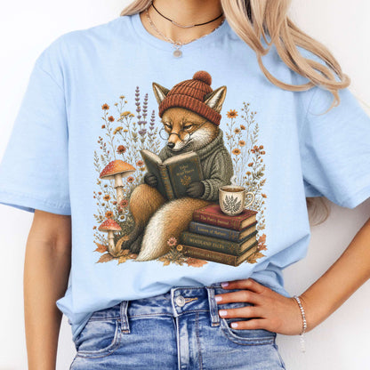 The Woodland Reader Fox T-Shirt