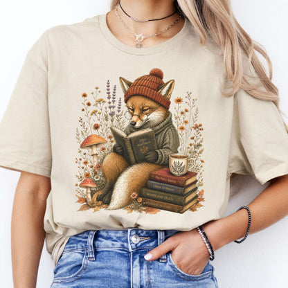The Woodland Reader Fox T-Shirt