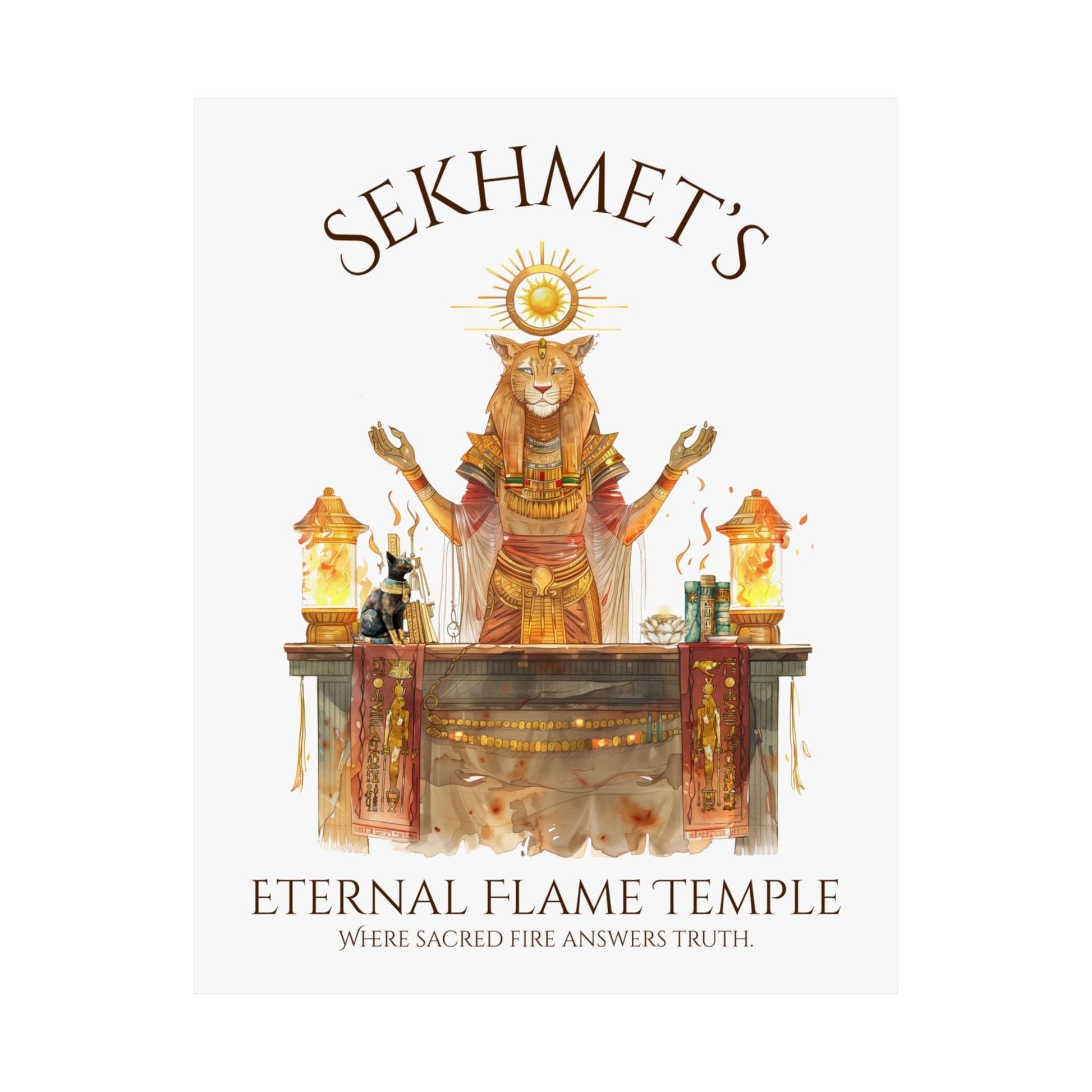 Poster 11″ x 14″ / Matte Design 264 - Art Print The Mystic Eden