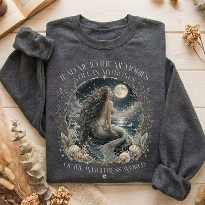 A Mermaid's Memories Of The Weightless World Amy Crockett Sweatshirt