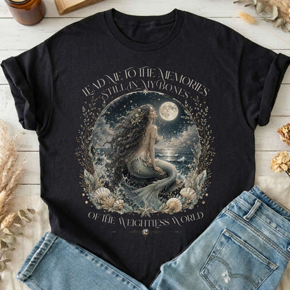 A Mermaid's Memories Of The Weightless World Amy Crockett T-Shirt