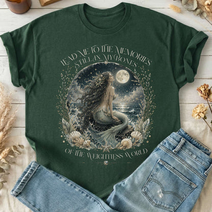 A Mermaid's Memories Of The Weightless World Amy Crockett T-Shirt