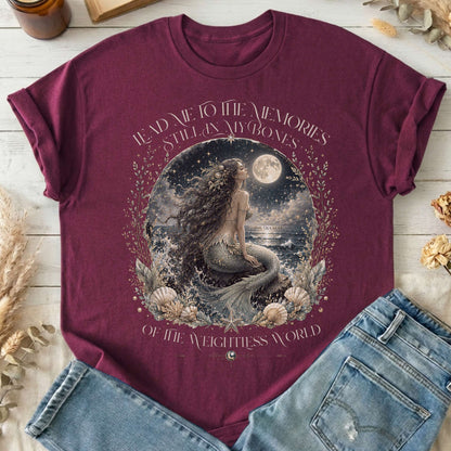 A Mermaid's Memories Of The Weightless World Amy Crockett T-Shirt