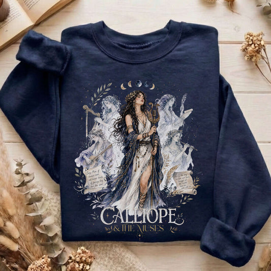 Calliope & The Muses Mythology Sweatshirt