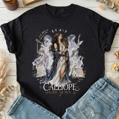 Calliope & The Muses Mythology T-Shirt