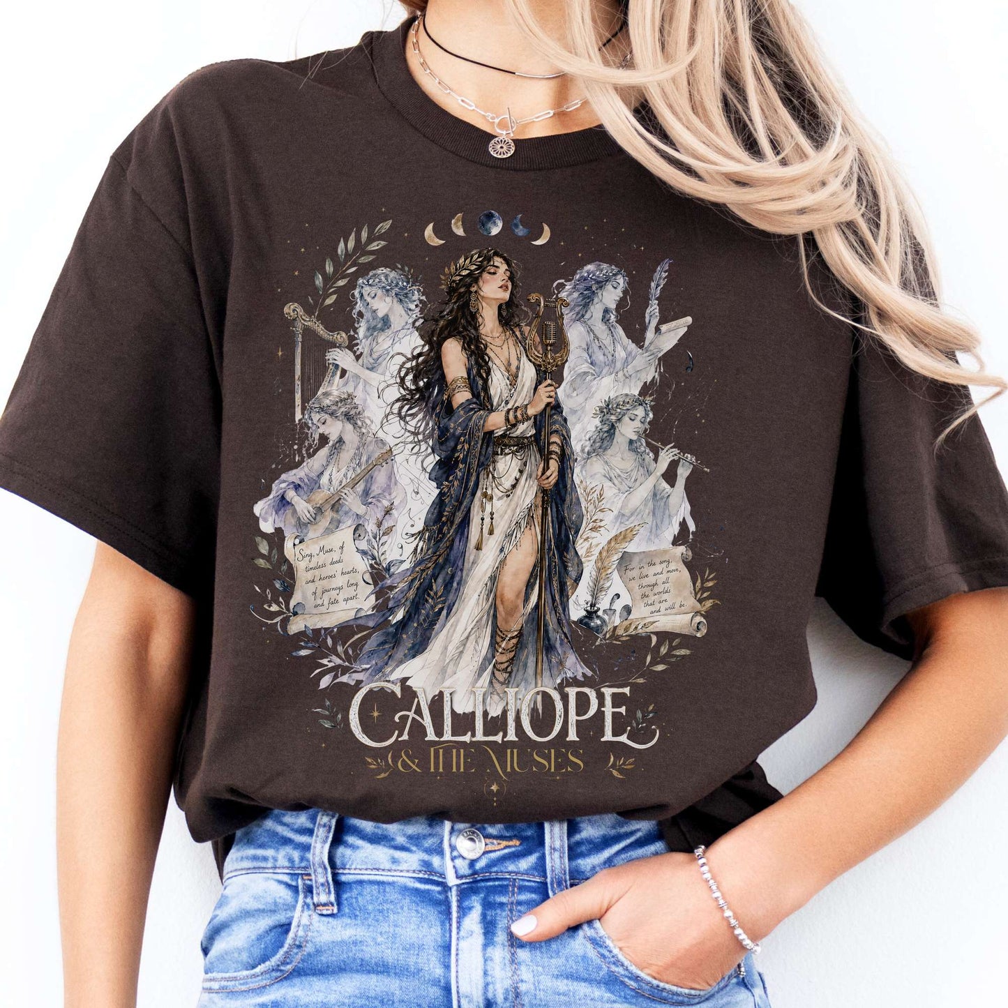 Calliope & The Muses Mythology T-Shirt