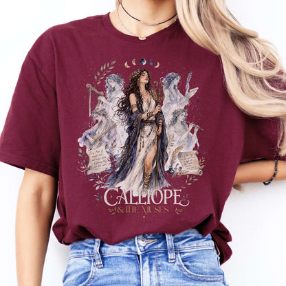 Calliope & The Muses Mythology T-Shirt