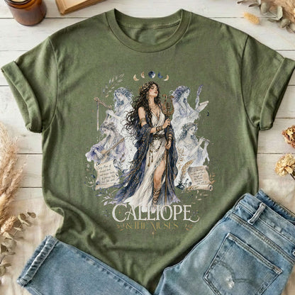 Calliope & The Muses Mythology T-Shirt
