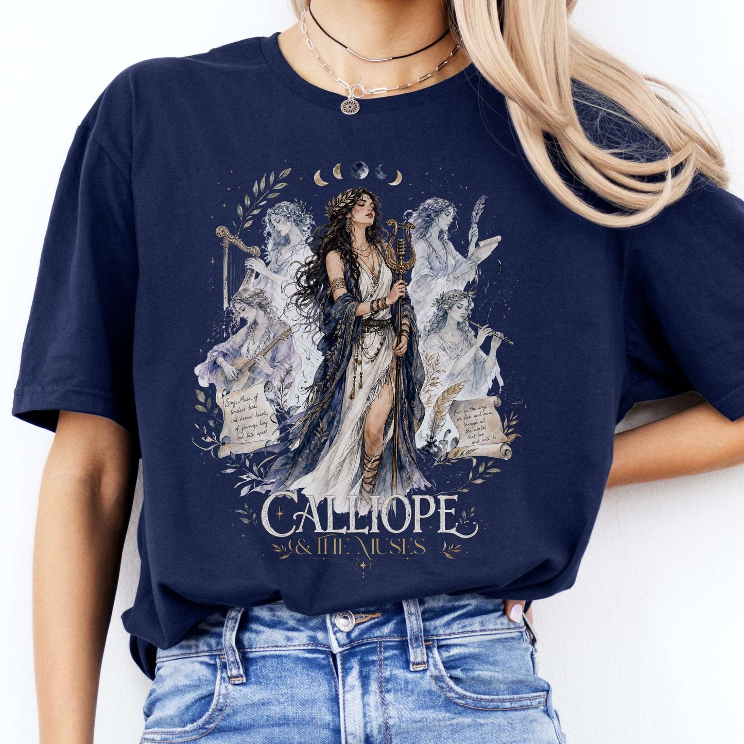 Calliope & The Muses Mythology T-Shirt