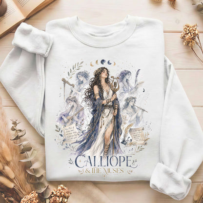 Calliope & The Muses Mythology Sweatshirt
