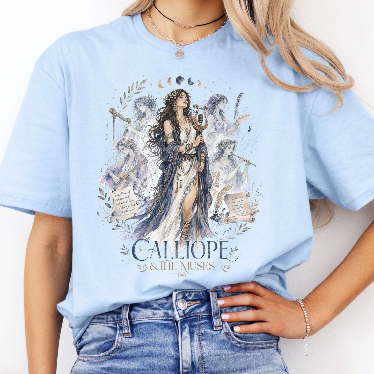 Calliope & The Muses Mythology T-Shirt