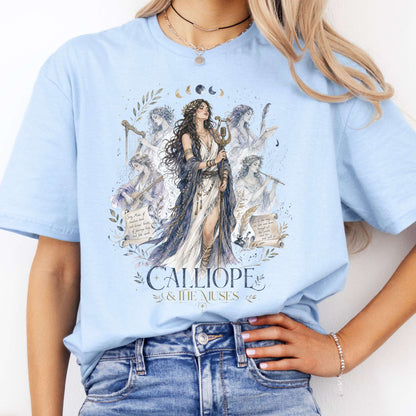 Calliope & The Muses Mythology T-Shirt