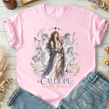 Calliope & The Muses Mythology T-Shirt