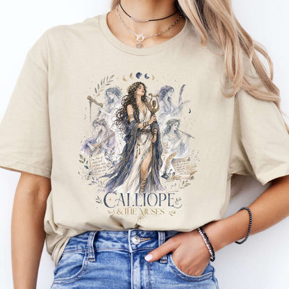 Calliope & The Muses Mythology T-Shirt