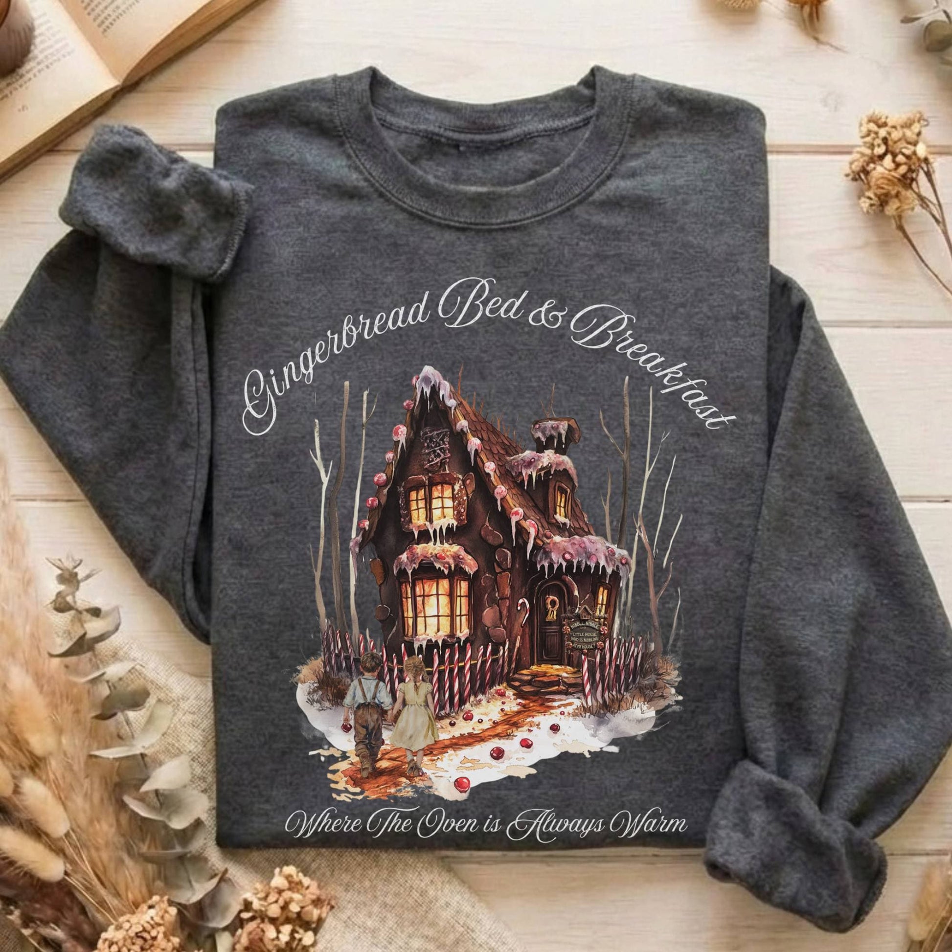 Sweatshirt Dark Heather / S Design 178 Sweatshirt The Mystic Eden