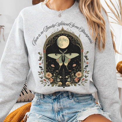 There is no Beauty Without Some Strangeness Poe Sweatshirt