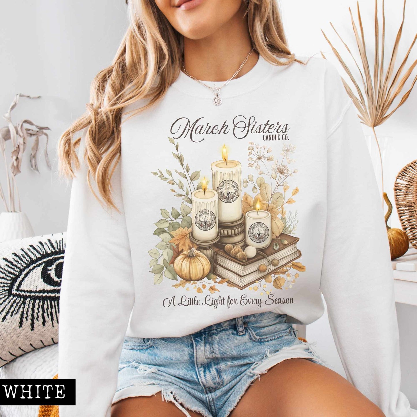 March Sisters Candle Co. Sweatshirt