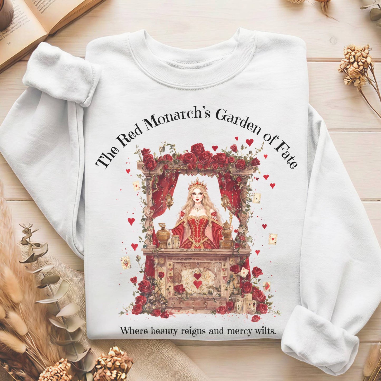Sweatshirt White / S Design 258 Crewneck Sweatshirt The Mystic Eden