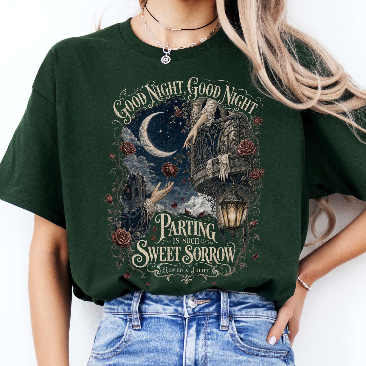 Parting Is Such Sweet Sorrow Romeo and Juliet Shakespeare T-Shirt
