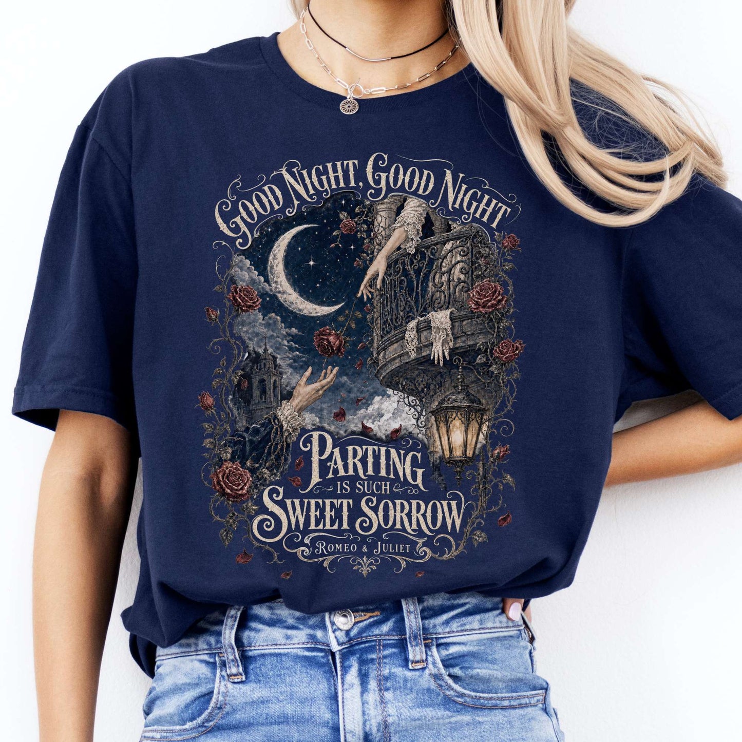 Parting Is Such Sweet Sorrow Romeo and Juliet Shakespeare T-Shirt