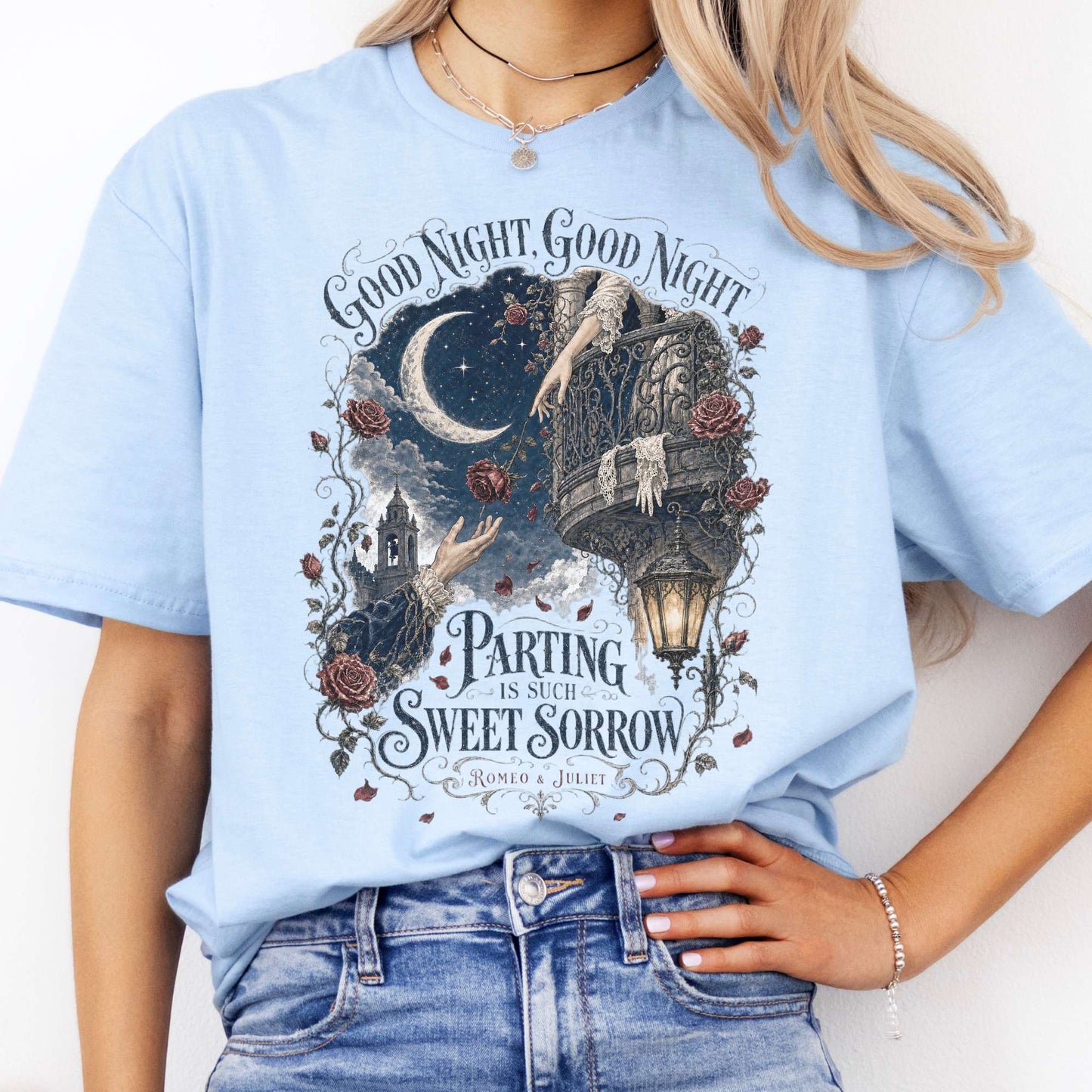 Parting Is Such Sweet Sorrow Romeo and Juliet Shakespeare T-Shirt