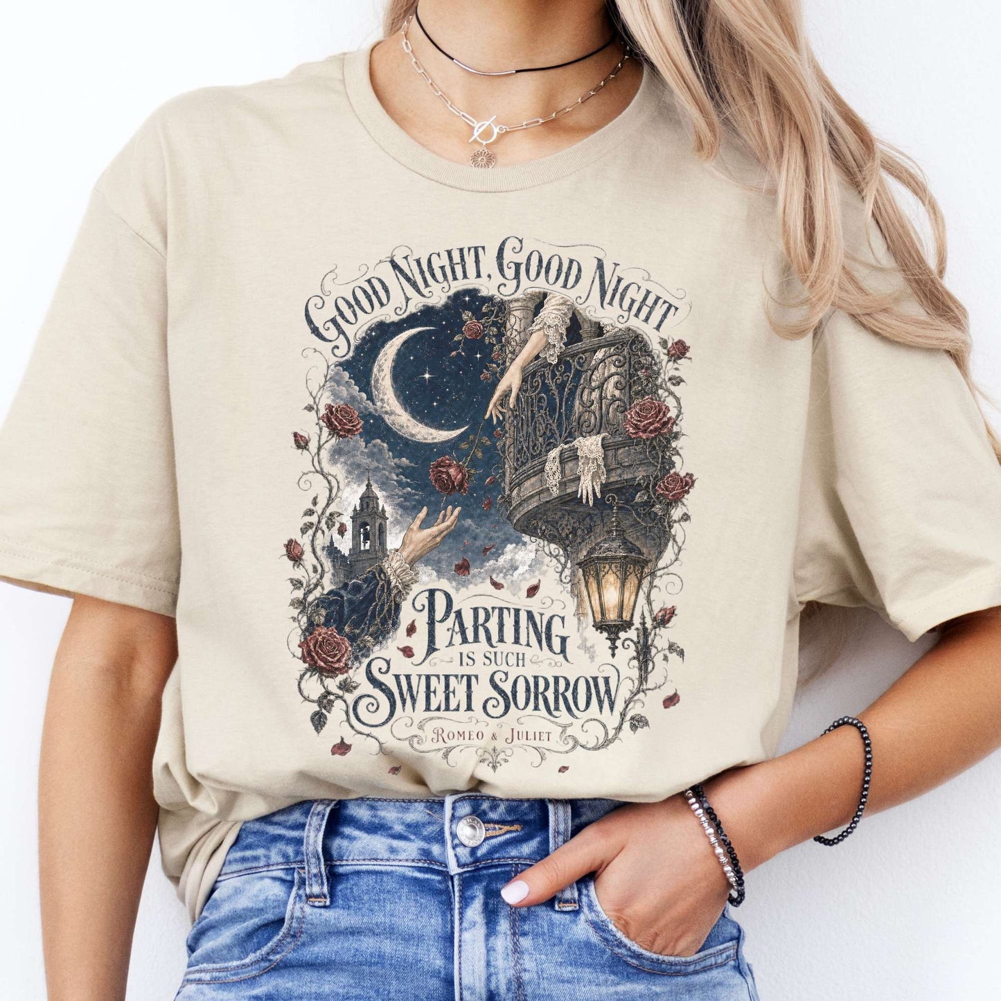 Parting Is Such Sweet Sorrow Romeo and Juliet Shakespeare T-Shirt