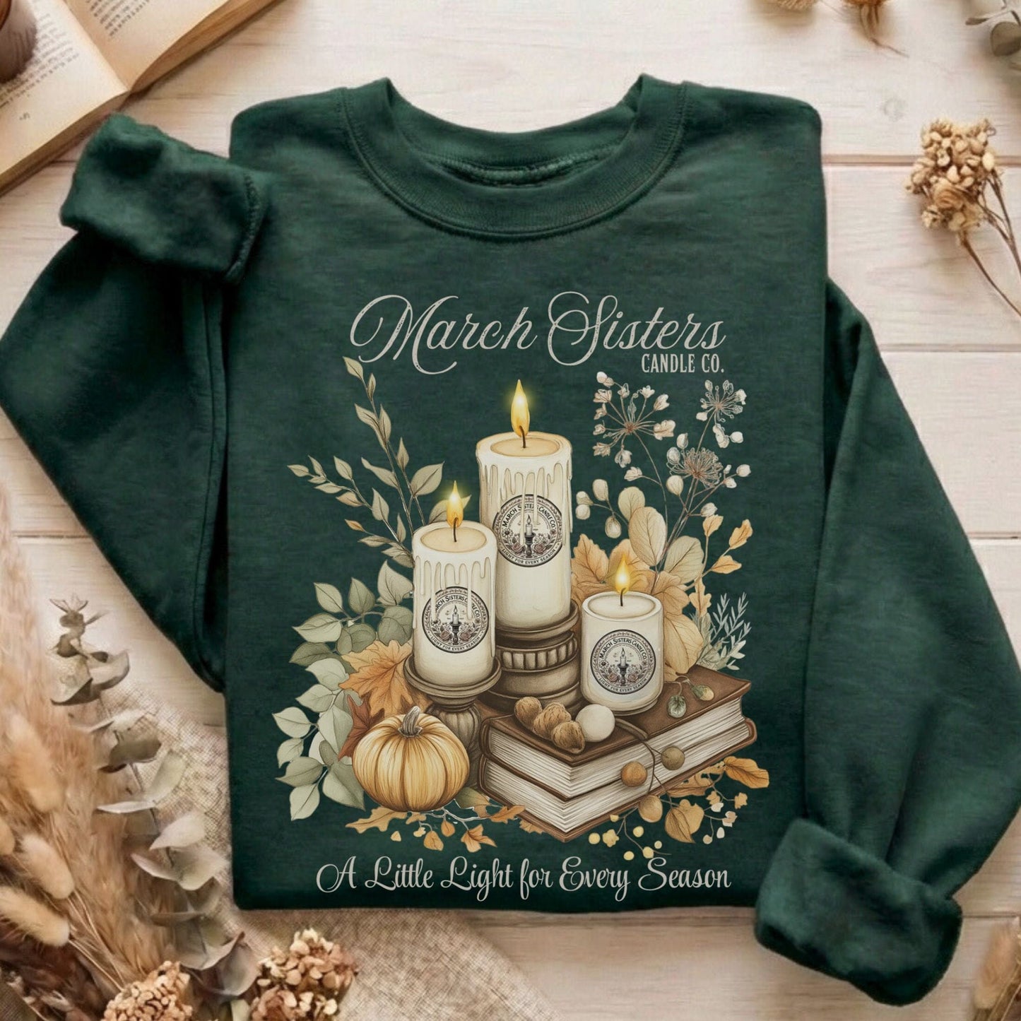 Sweatshirt Forest Green / S Design 118 Sweatshirt The Mystic Eden