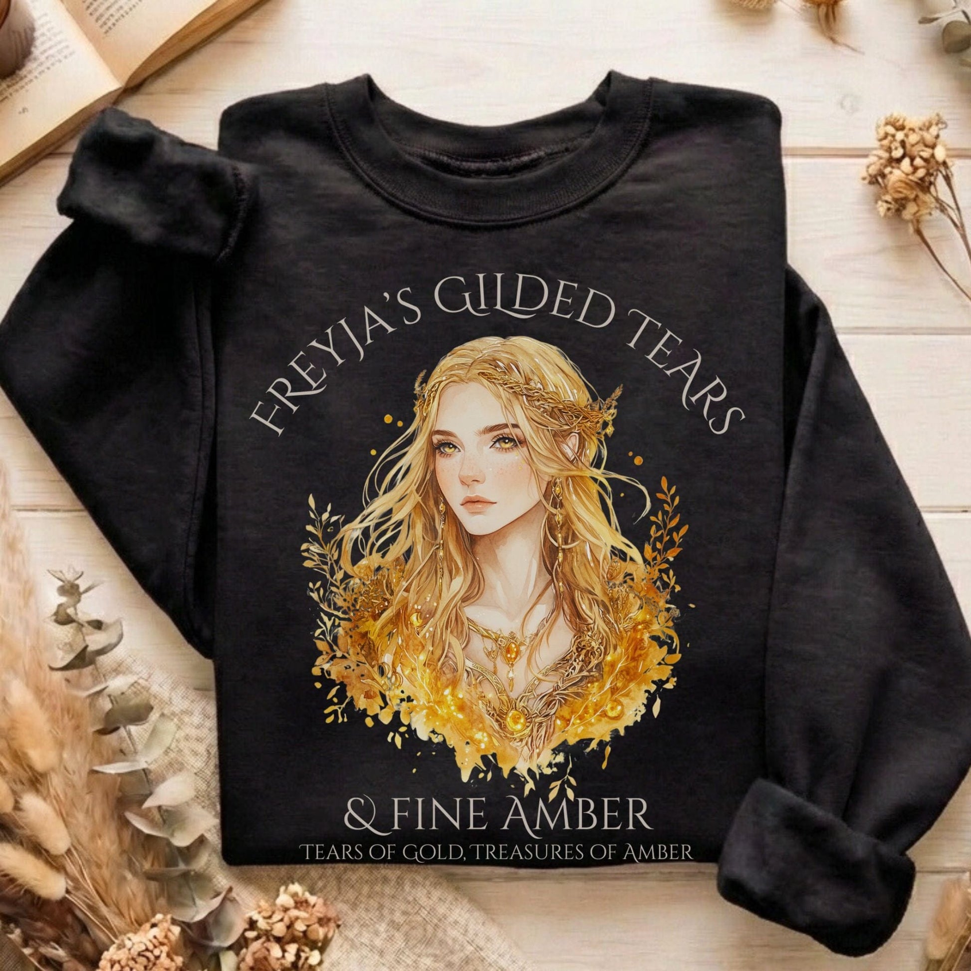 Sweatshirt Black / S Design 161 Sweatshirt The Mystic Eden