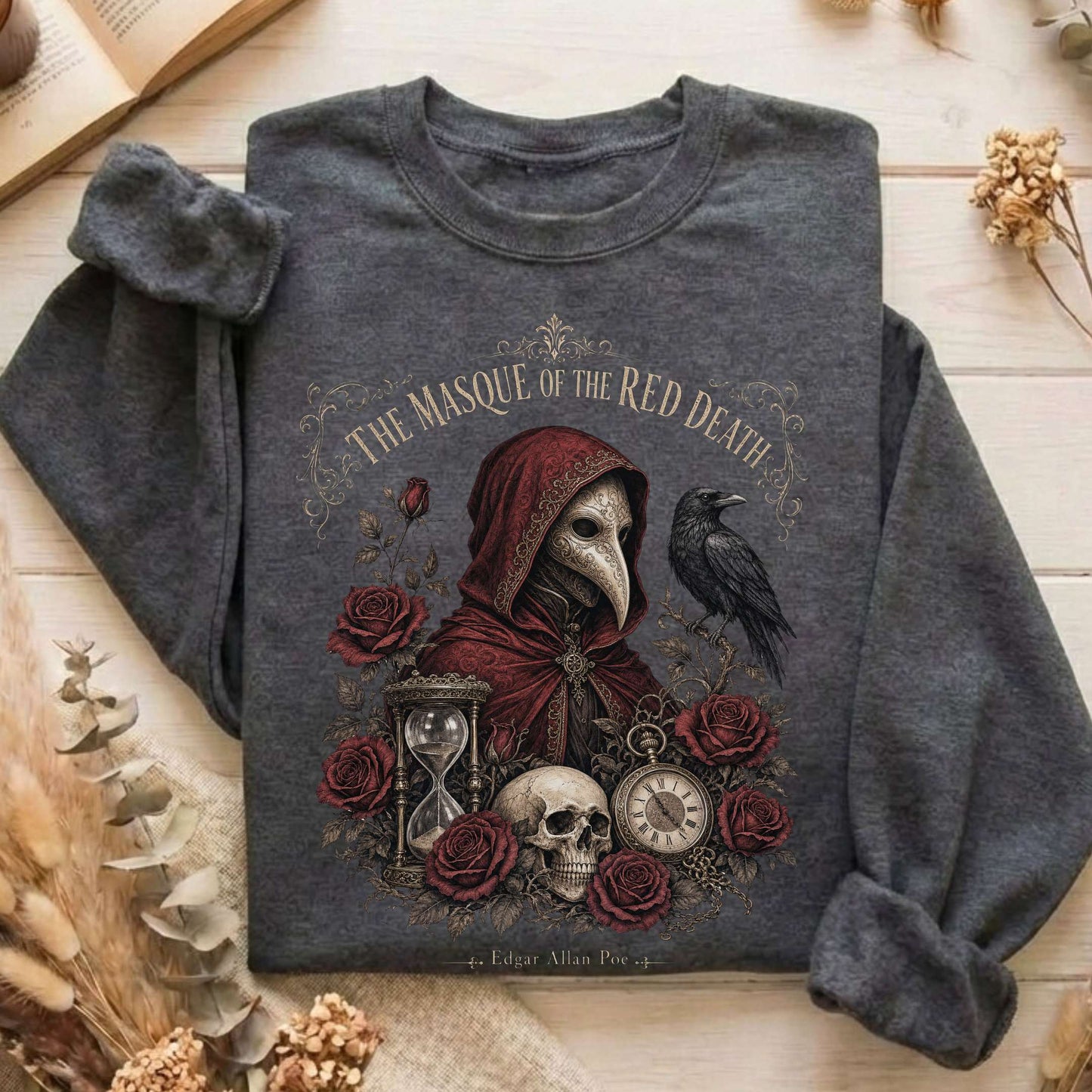 Poe's The Masque of the Red Death Sweatshirt