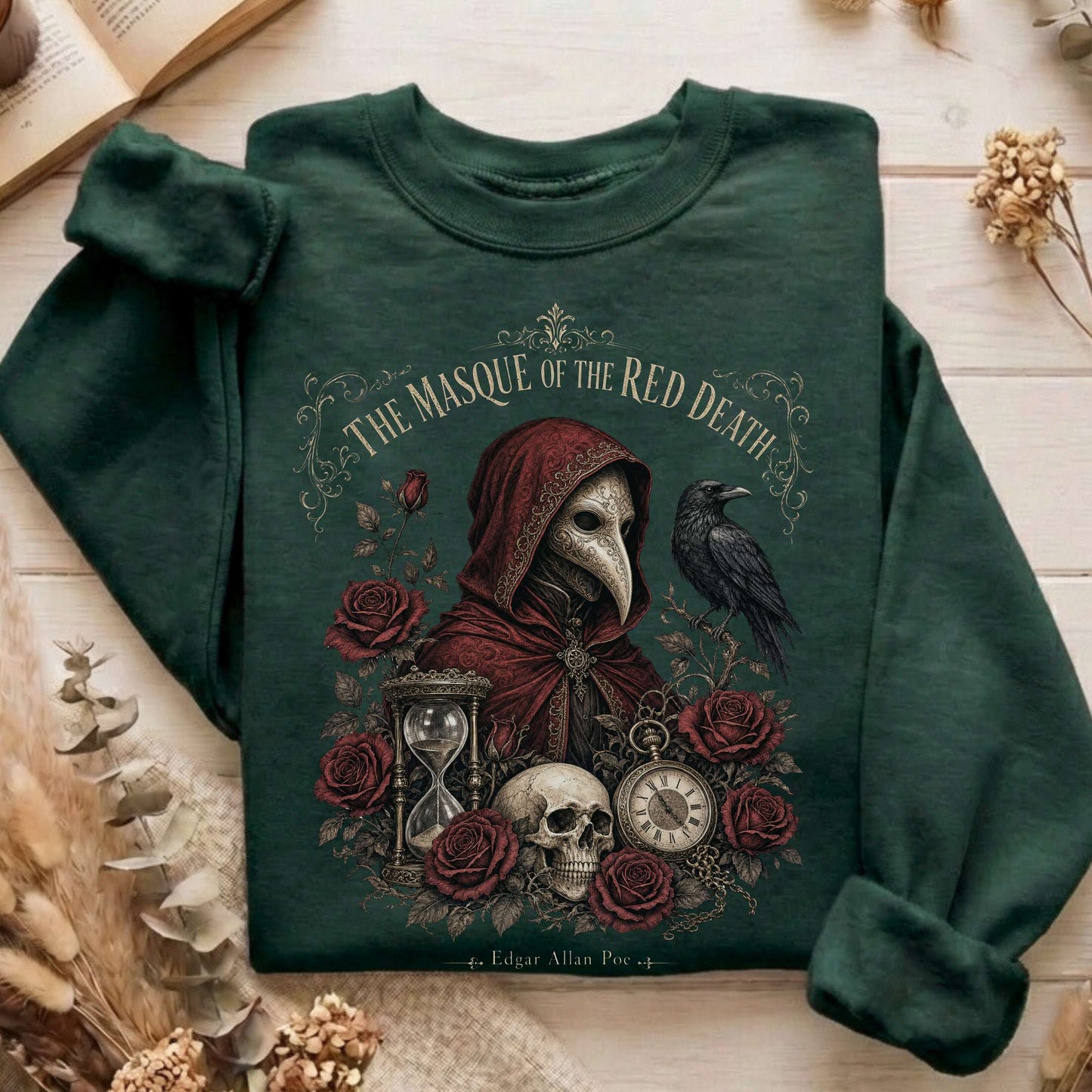 Poe's The Masque of the Red Death Sweatshirt