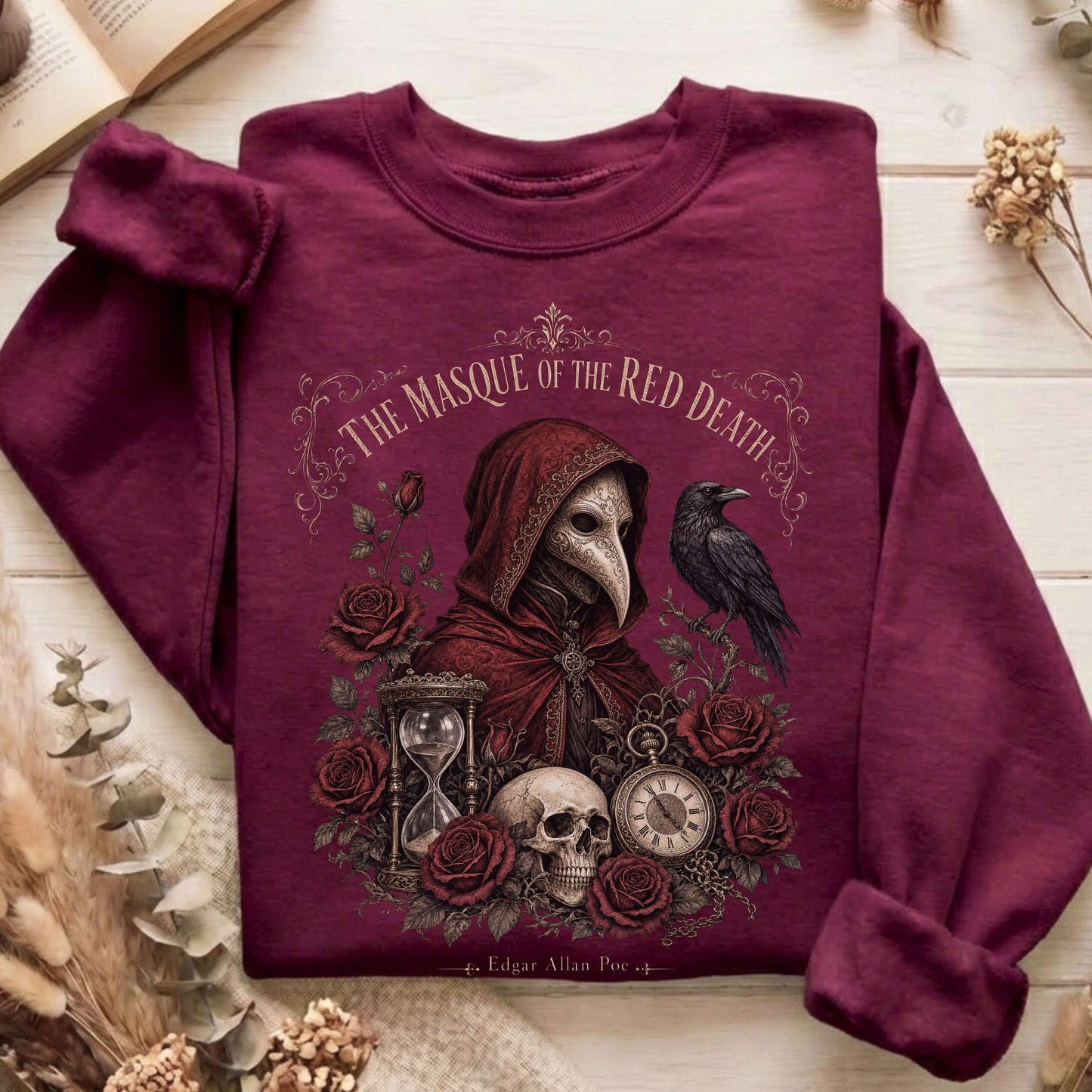 Poe's The Masque of the Red Death Sweatshirt