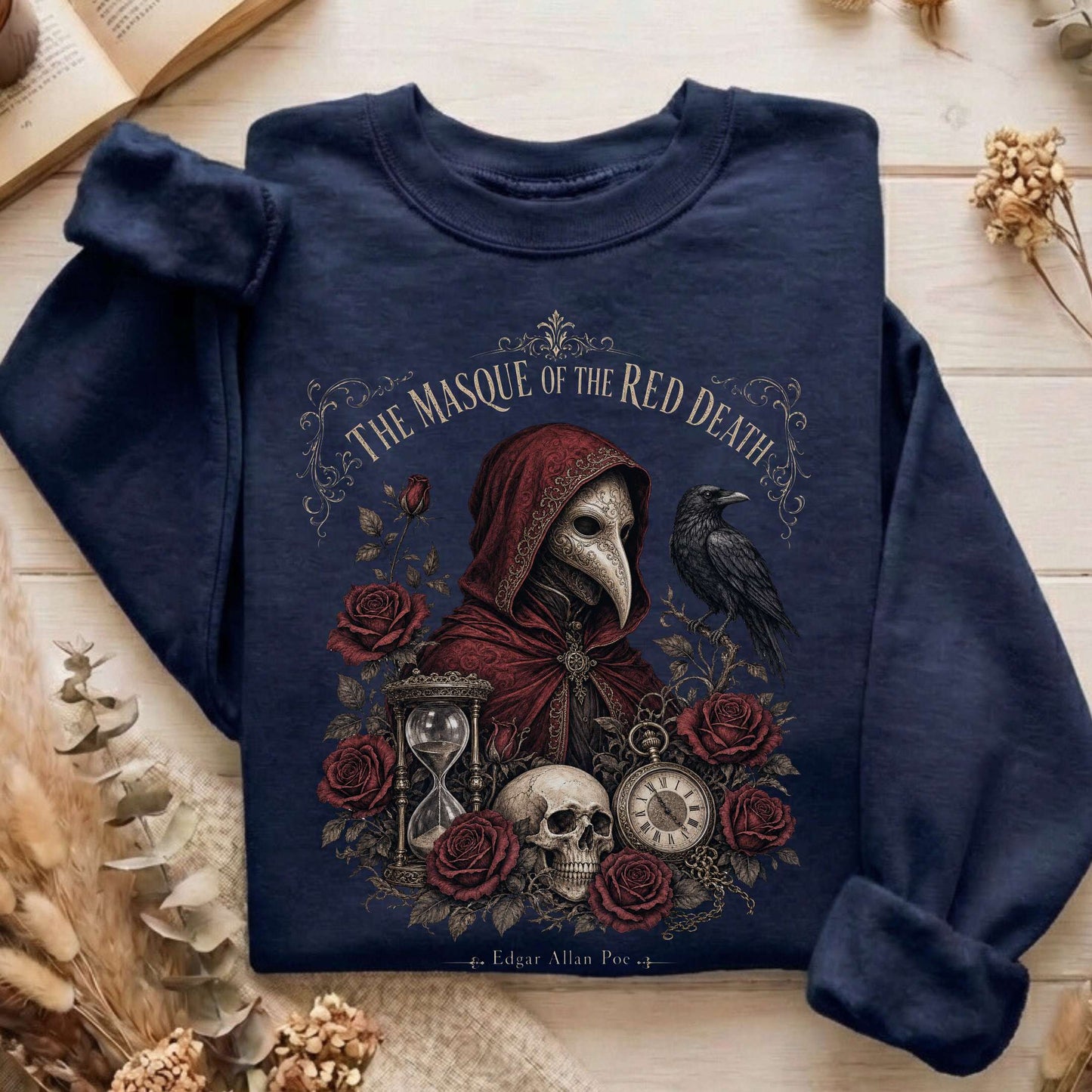 Poe's The Masque of the Red Death Sweatshirt