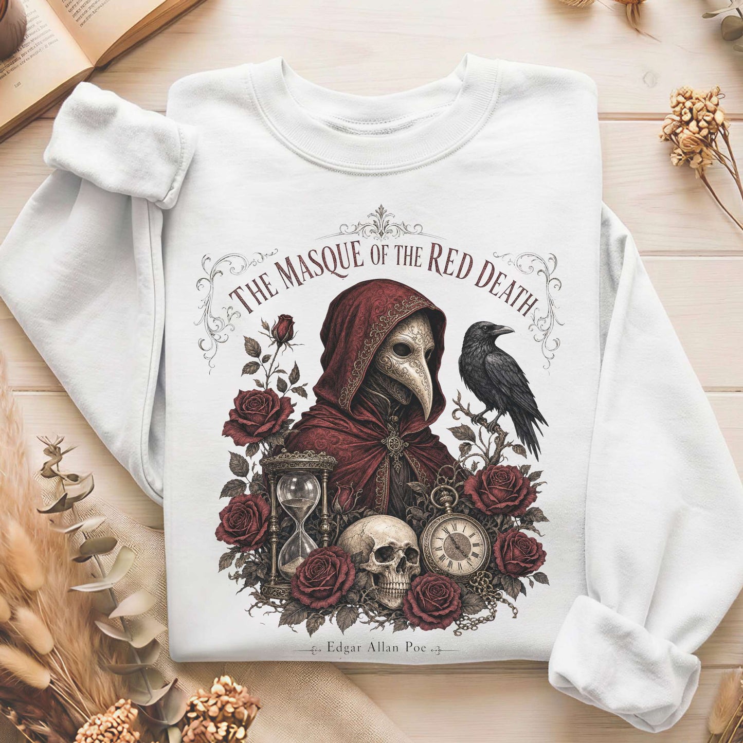 Poe's The Masque of the Red Death Sweatshirt