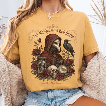 T-Shirt Mustard / S Poe's The Masque of the Red Death T-Shirt The Mystic Eden