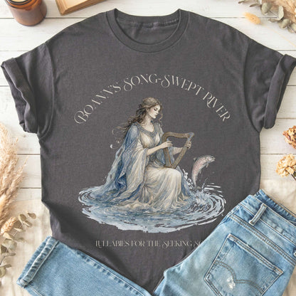 Boann's Song-Swept River Celtic Mythology T-Shirt