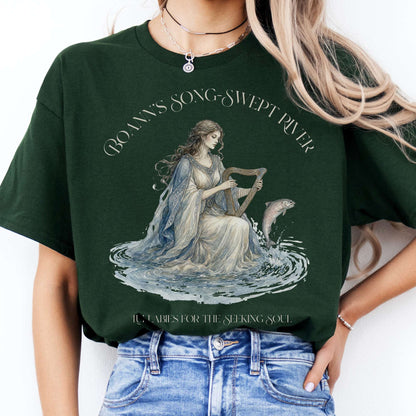 Boann's Song-Swept River Celtic Mythology T-Shirt