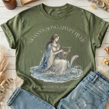 Boann's Song-Swept River Celtic Mythology T-Shirt