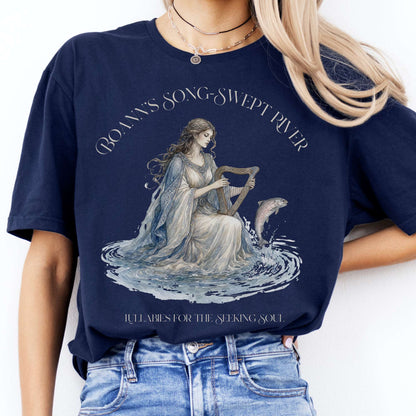 Boann's Song-Swept River Celtic Mythology T-Shirt
